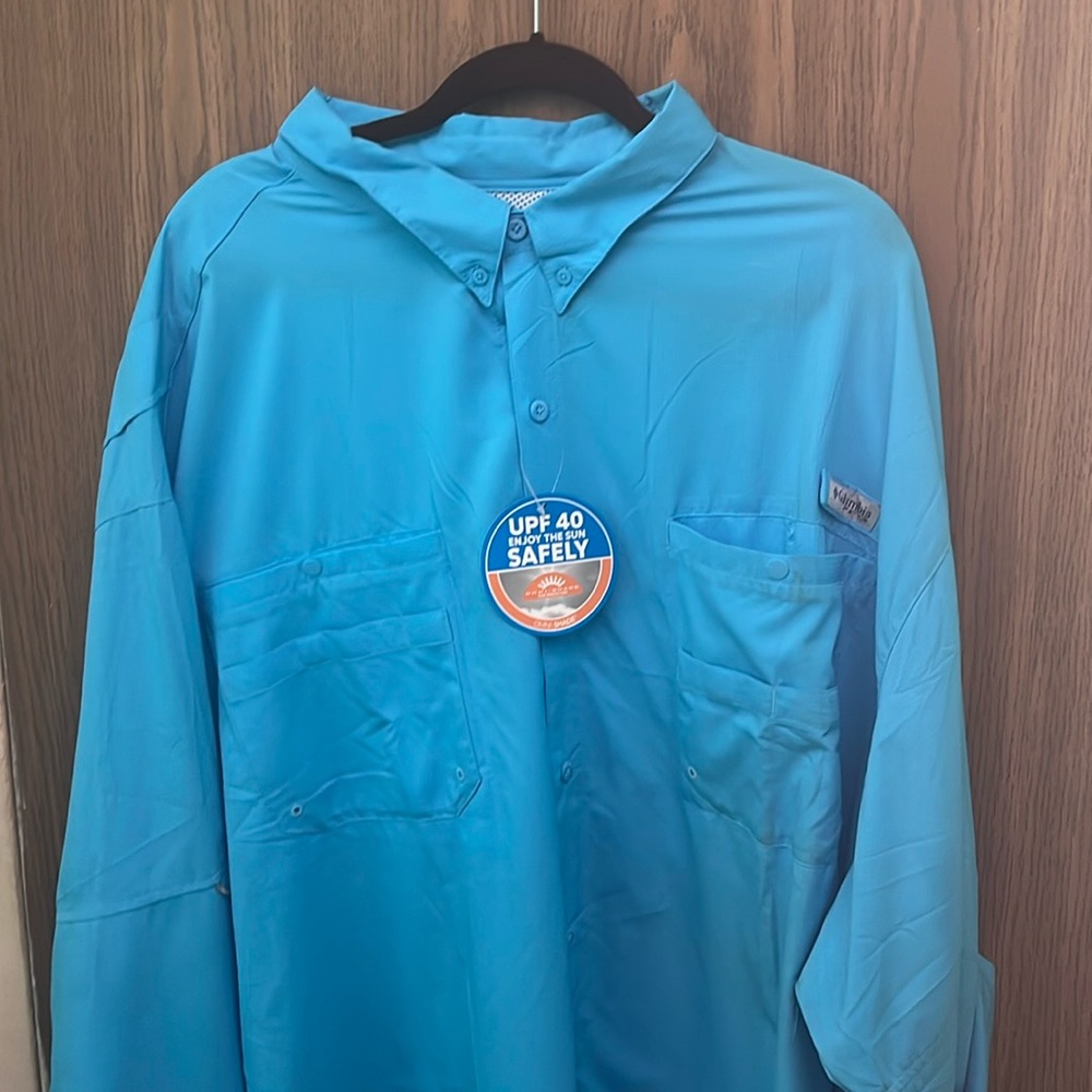 5XLT men’s casual shirt by Columbia brand new with tags